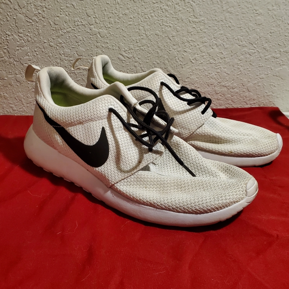 White Nike Custom Shoes